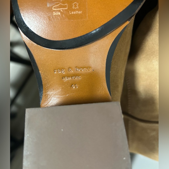 EUC Rag & Bone suede cowboy boot size 41 - Picture 6 of 8